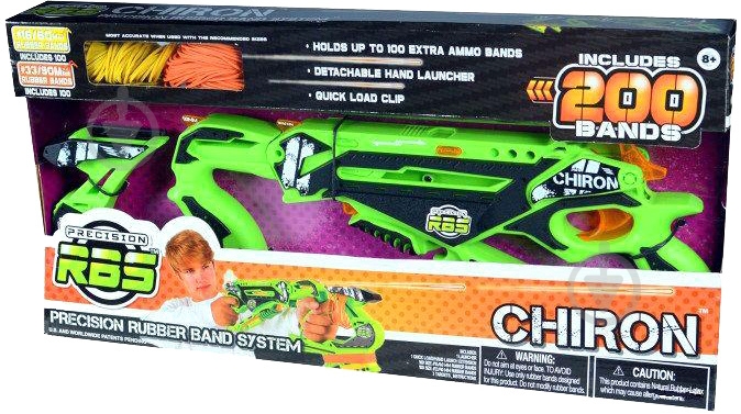 Бластер Super Impulse Chiron стреляет резинками 601 - фото 1
