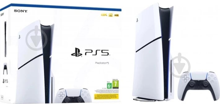 Игровая консоль Sony PlayStation 5 Slim Blu-ray (CFI-2016 A01Y) white - фото 3