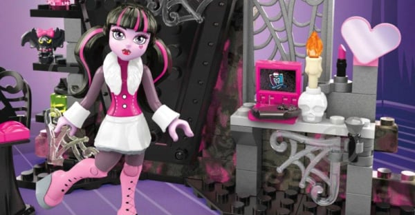 Конструктор Mega Bloks Monster High Комната Дракулоры CNF80 - фото 3