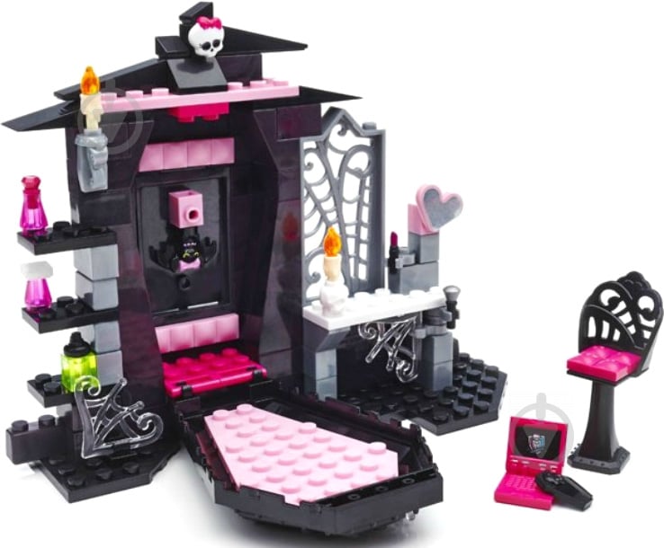 Конструктор Mega Bloks Monster High Комната Дракулоры CNF80 - фото 2