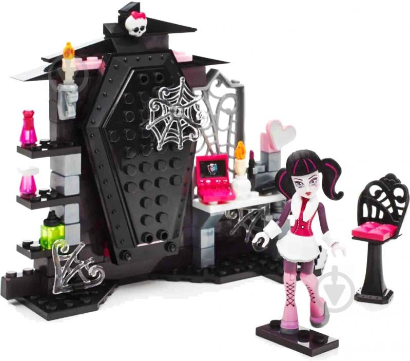 Конструктор Mega Bloks Monster High Комната Дракулоры CNF80 - фото 1