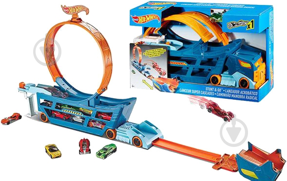 Трек Hot Wheels крутые трюки DWN56 - фото 2