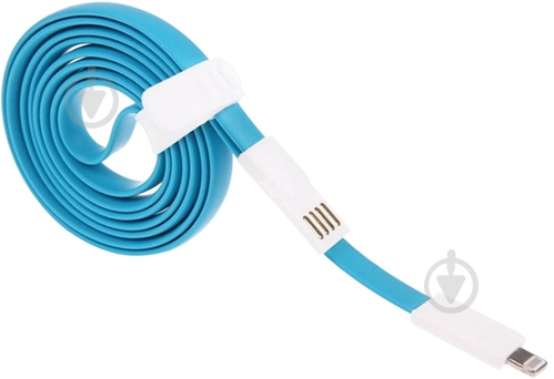Дата кабель Auzer USB – 8 pin 1 м (AC-L1BL) - фото 1