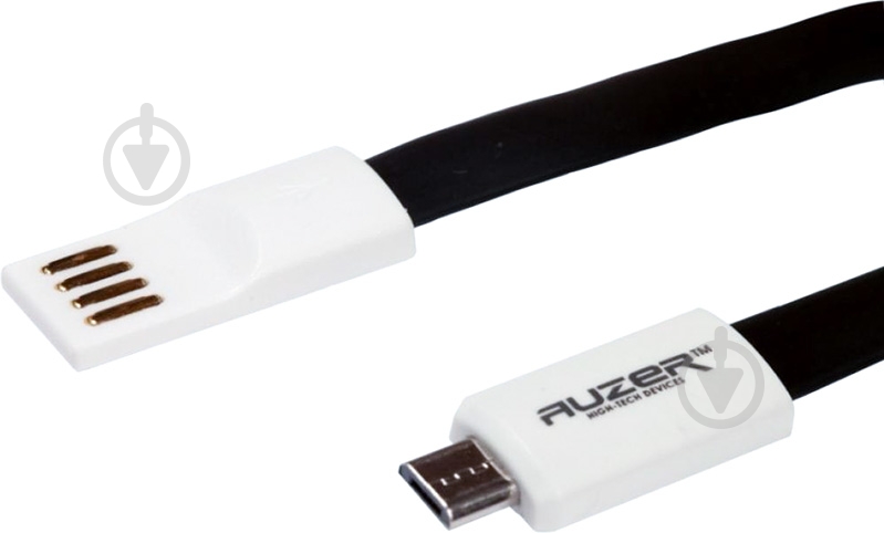 Дата кабель Auzer USB – 8 pin 1 м (AC-L1BK) - фото 2 Дата кабель Auzer USB – 8 pin 1 м (AC-L1BK) - фото 2