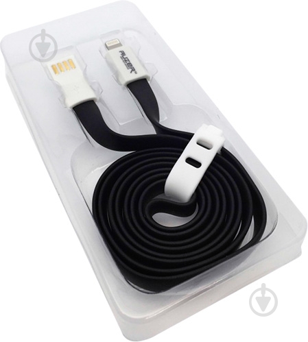 Дата кабель Auzer USB – 8 pin 1 м (AC-L1BK) - фото 3 Дата кабель Auzer USB – 8 pin 1 м (AC-L1BK) - фото 3
