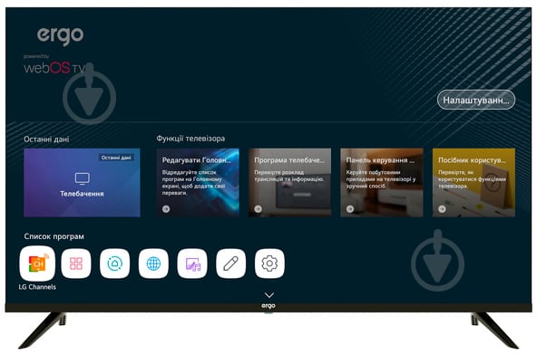 Телевізор Ergo 43WUS9200 - фото 2