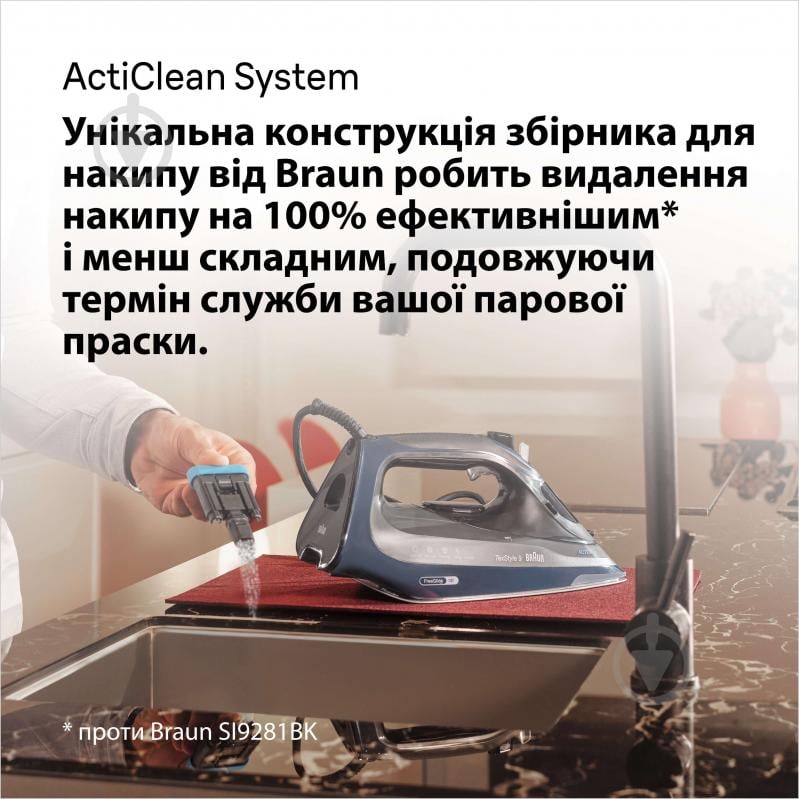 ВІТРИНА! Праска Braun SI9682DB TexStyle 9 - фото 6 ВІТРИНА! Праска Braun SI9682DB TexStyle 9 - фото 6