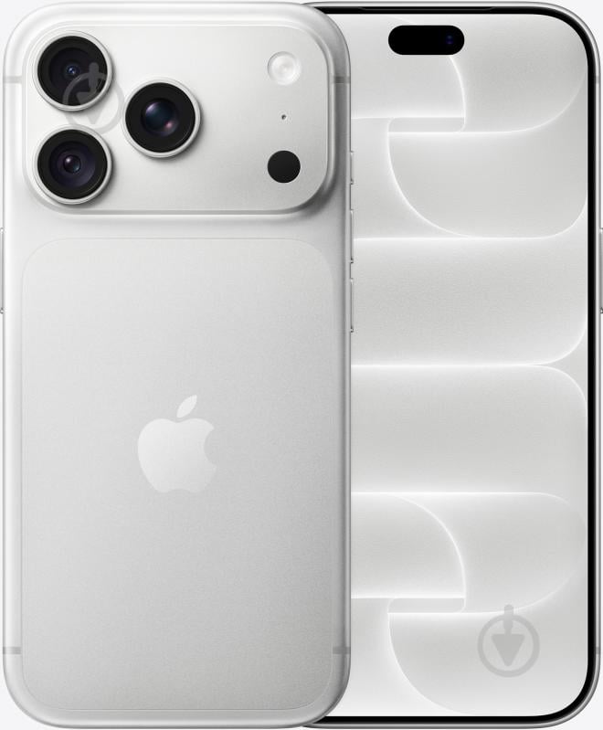Смартфон Apple iPhone 18 Pro 256GB silver (MJRQ4AF/A) - фото 1