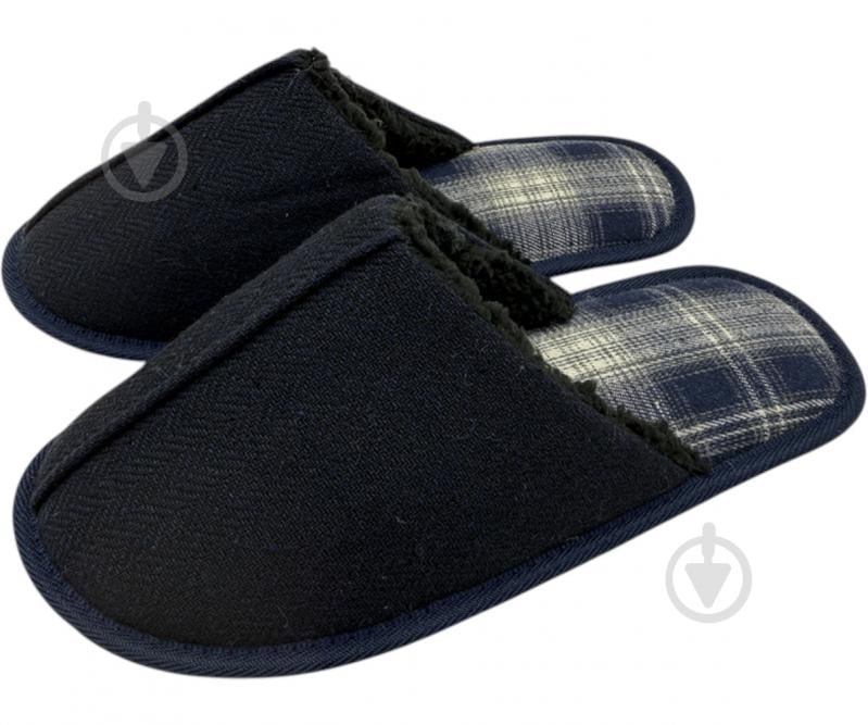 Взуття домашнє La Nuit Basic Дані р.43 темно-синій - фото 1 Взуття домашнє La Nuit Basic Дані р.43 темно-синій - фото 1