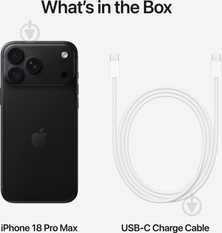 Смартфон Apple iPhone 18 Pro Max 512GB black (MJXT4AF/A) - фото 11