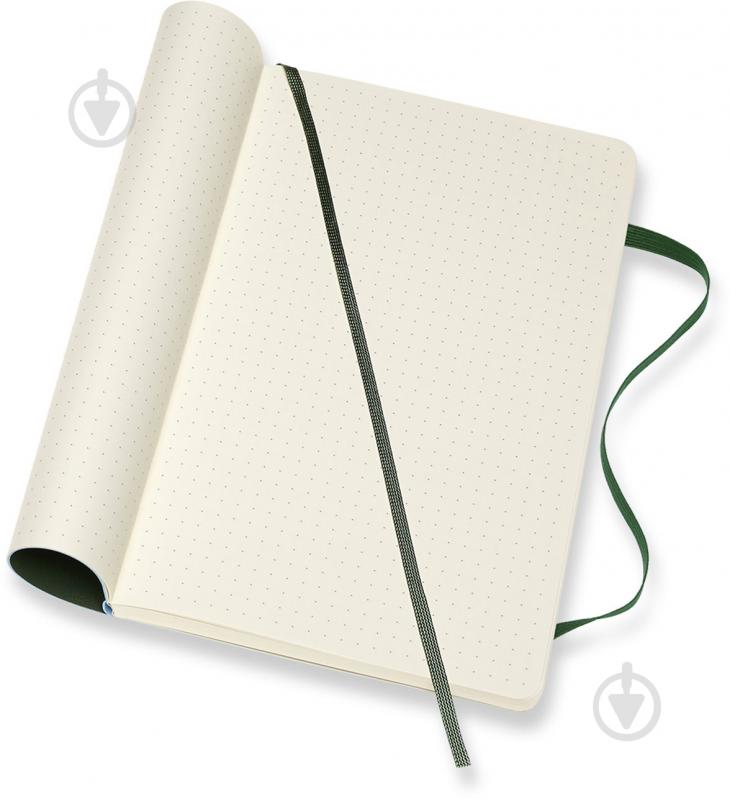 Книга для нотаток Classic 13 х 21 см точка миртовий зелений м'який (QP619K15) Moleskine - фото 4