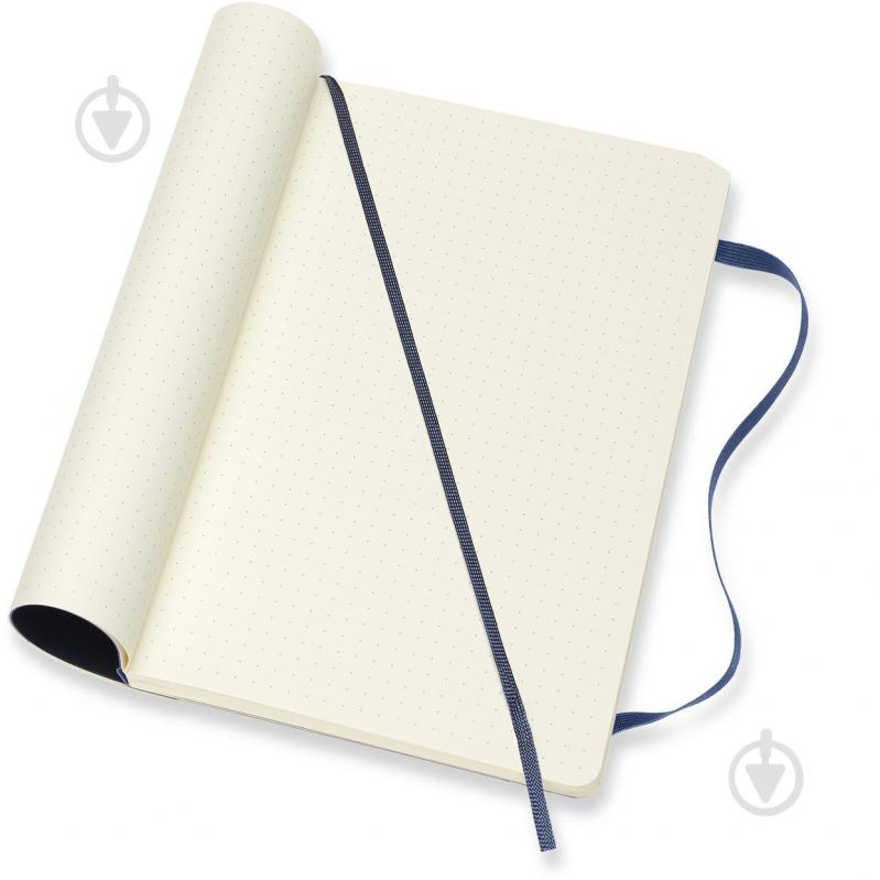 Книга для записей Classic 13 х 21 см точка сапфир мягкий (QP619B20) Moleskine - фото 4