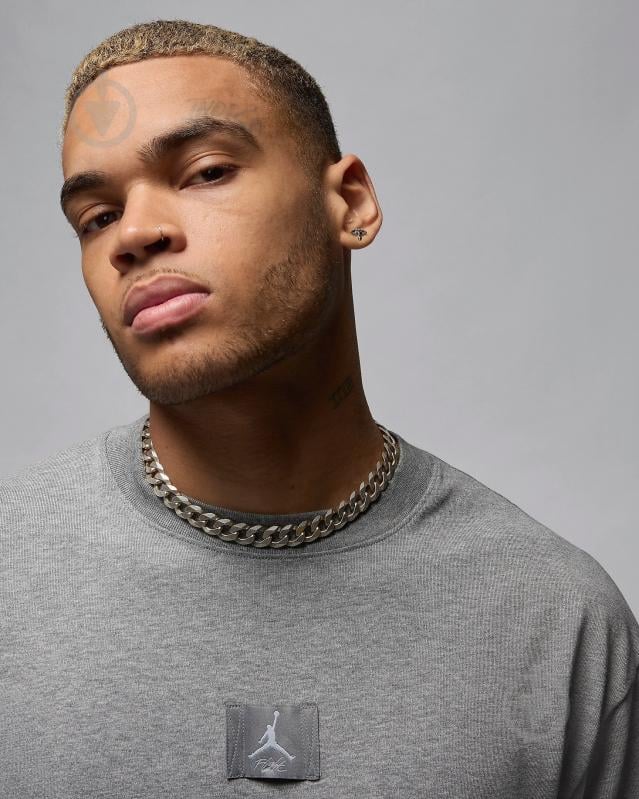 Футболка Jordan J FLT ESS 85 SS CRE FZ1912-091 р.M серый - фото 3 Футболка Jordan J FLT ESS 85 SS CRE FZ1912-091 р.M серый - фото 3