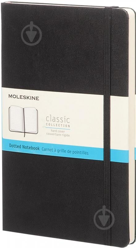 Книга для записей Classic 13 х 21 см точка черный (QP066) Moleskine - фото 1