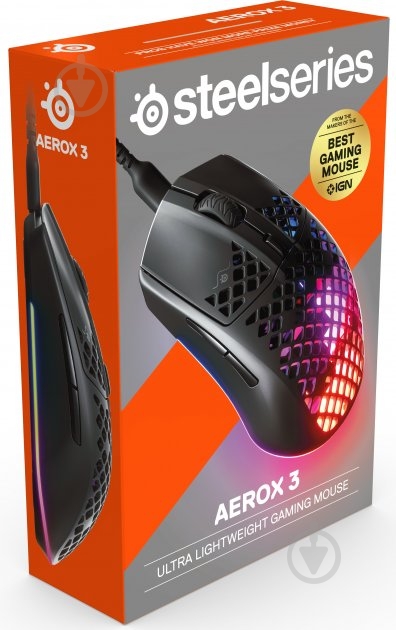 Мышь SteelSeries Aerox 3 SS62599 - фото 7