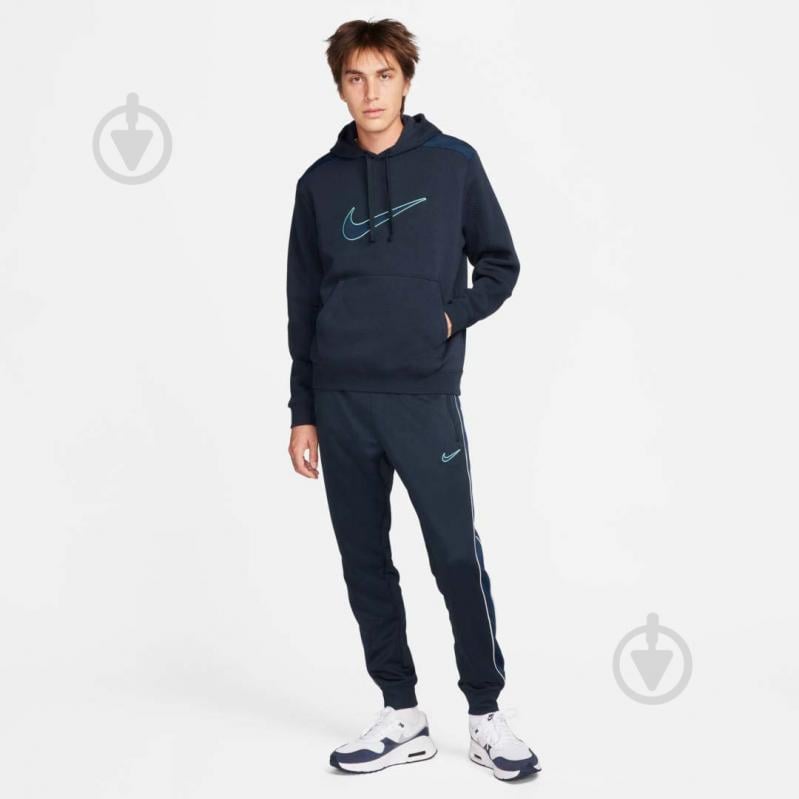 Джемпер Nike M NSW SP FLC HOODIE BB FN0247-475 р.2XL серый - фото 7