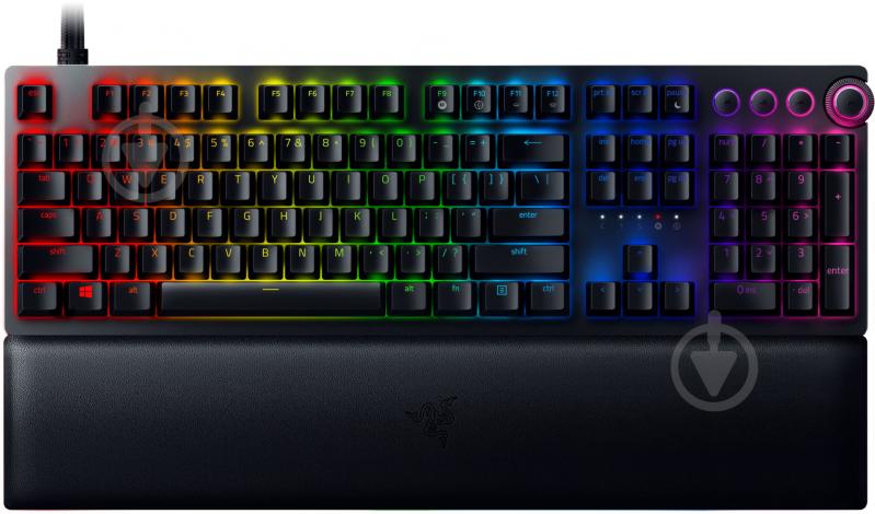 Клавиатура игровая Razer Huntsman V2 (RZ03-03610800-R3R1) Optical switch black - фото 1