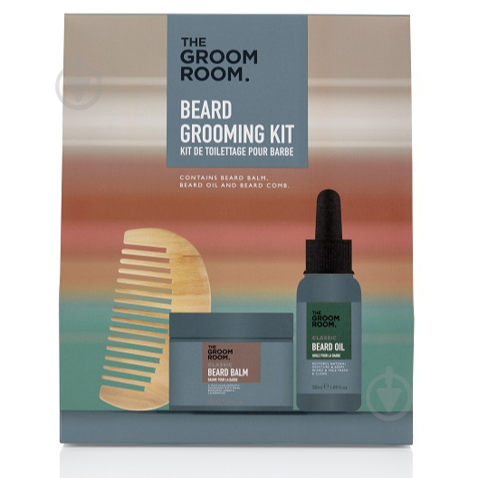 Набор подарочный Groom Room для бороды Beard Kit - фото 1