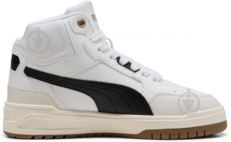 Кросівки для дівчаток демісезонні Puma Shuffle Downtown Mid Jr 40374304 р.37 білі - фото 2 Кросівки для дівчаток демісезонні Puma Shuffle Downtown Mid Jr 40374304 р.37 білі - фото 2