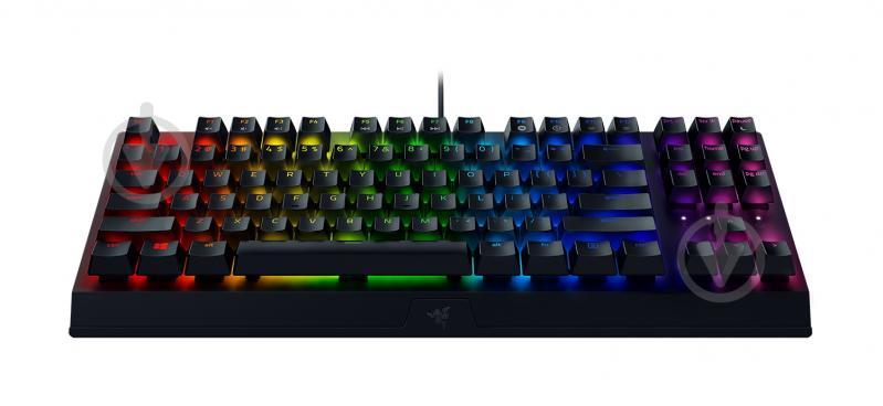 Клавиатура Razer BlackWidow V3 TKL Yellow Switch ENG (RZ03-03491800-R3M1) black - фото 2