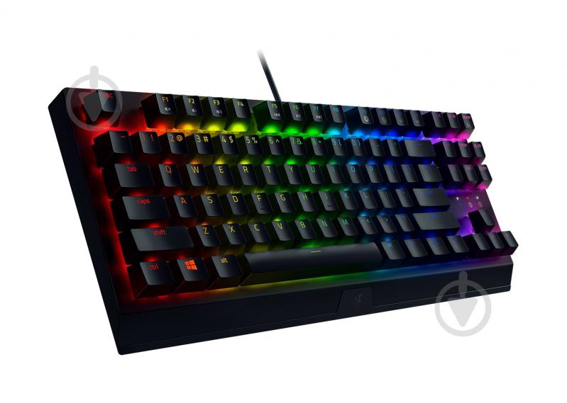 Клавиатура Razer BlackWidow V3 TKL Yellow Switch ENG (RZ03-03491800-R3M1) black - фото 4