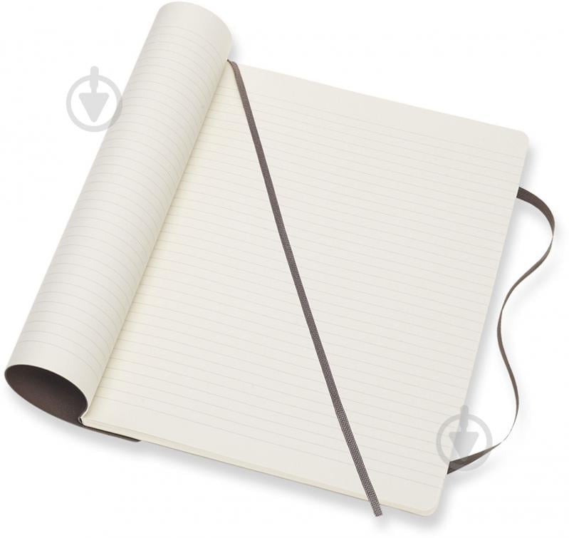 Книга для нотаток Classic 19 х 25 см лінія коричневий м'який (QP621P14) Moleskine - фото 5