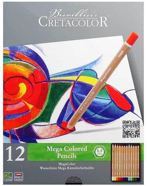Набор карандашей Megacolor 12 шт. Cretacolor - фото 1