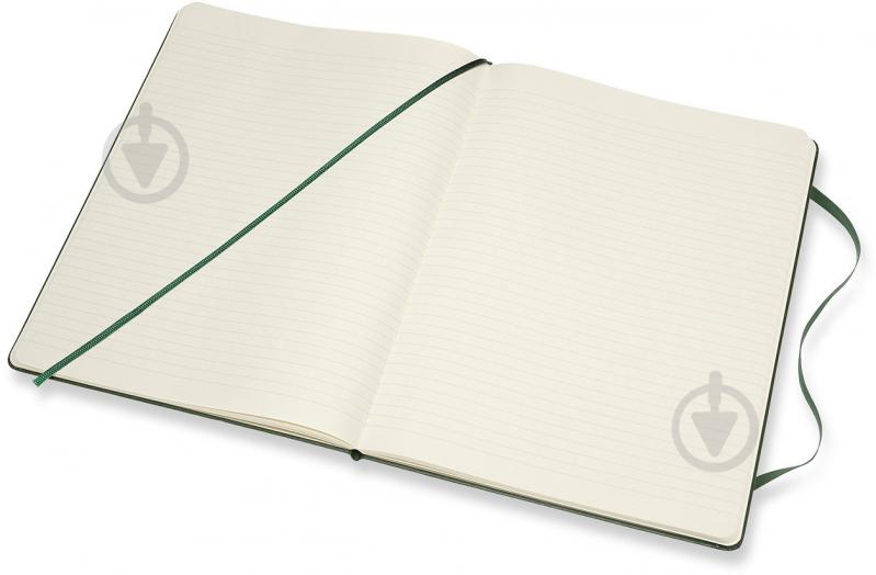 Книга для нотаток Classic 19 х 25 см лінія миртовий зелений (QP090K15) Moleskine - фото 4