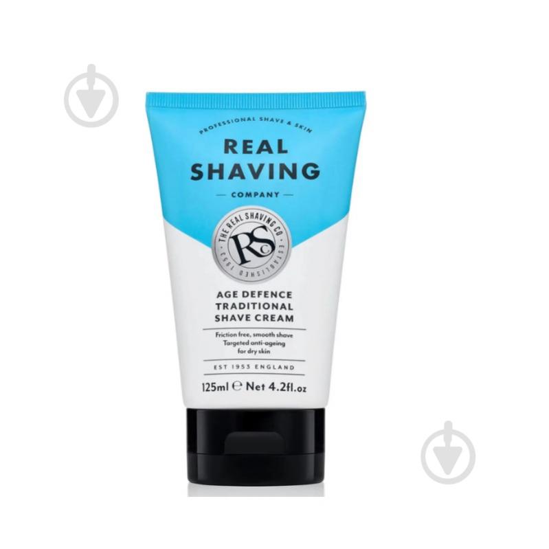 Крем для гоління The Real Shaving Company Age Defence Traditional 125 мл - фото 1