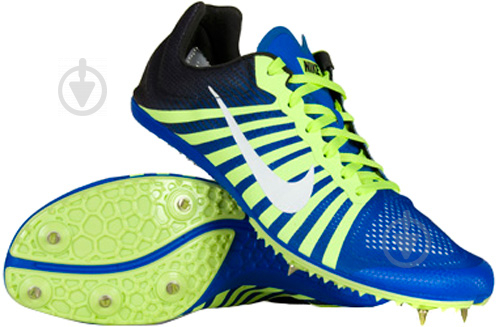 Кроссовки демисезонные Nike Unisex Zoom D Track Spike 819164-413 р.45 синие - фото 1