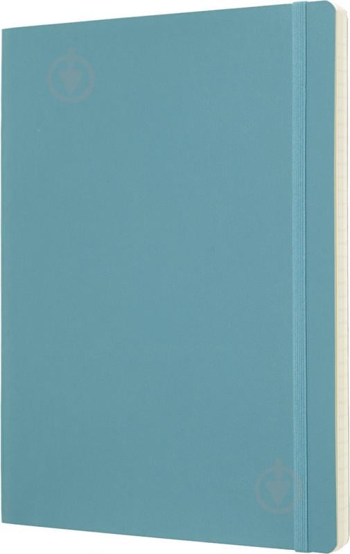 Книга для записей Classic 19 х 25 см линия океанский синий мягкий (QP621B35) Moleskine - фото 2