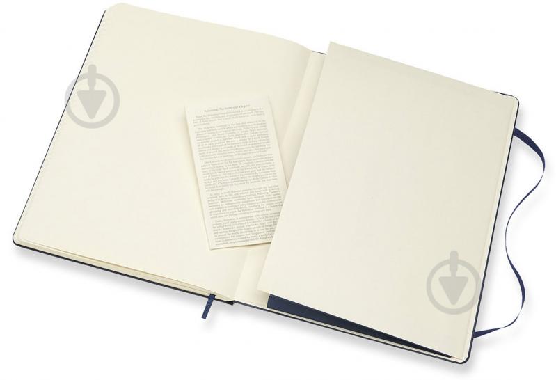 Книга для записей Classic 19 х 25 см линия сапфир (QP090B20) Moleskine - фото 4