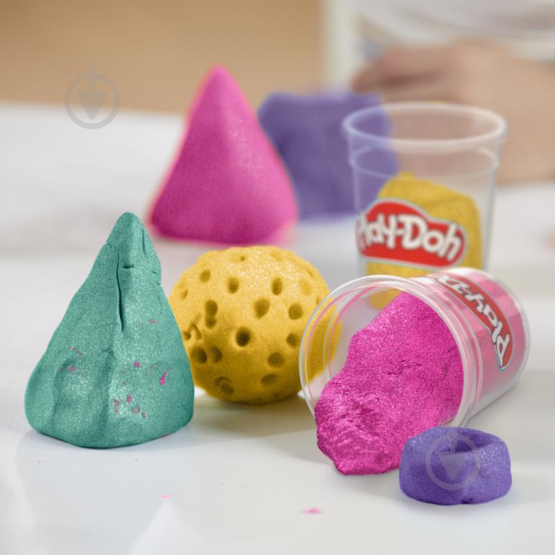 Набір для творчості Play-Doh 12 баночок з масою для ліплення G0149 - фото 5