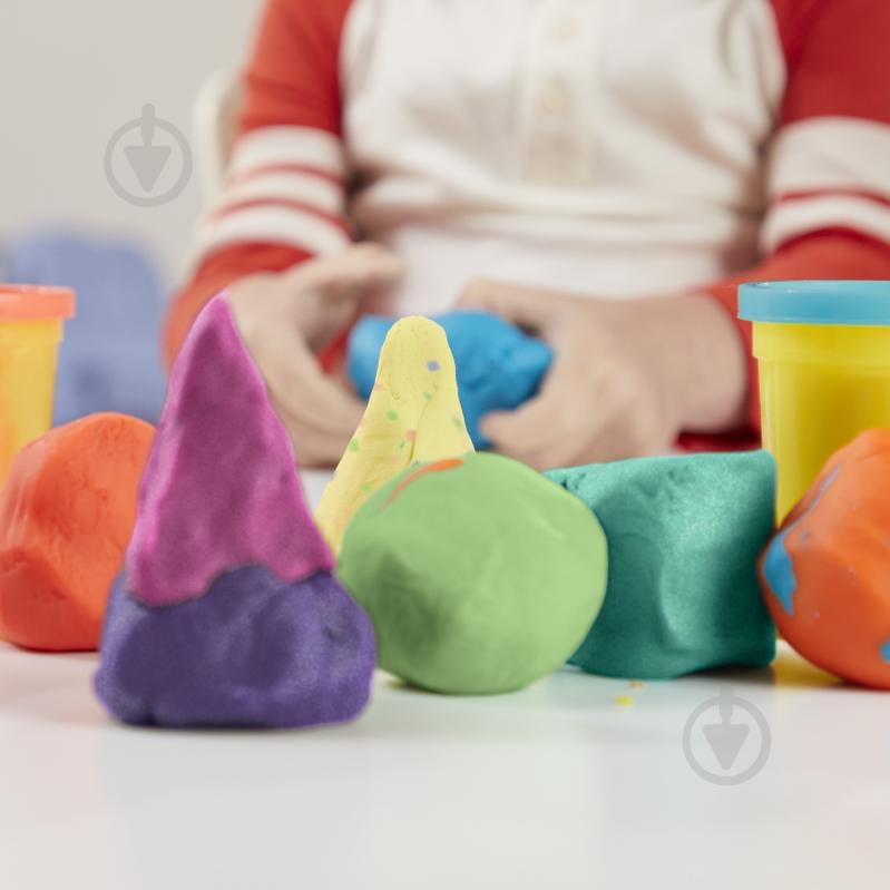 Набір для творчості Play-Doh 12 баночок з масою для ліплення G0149 - фото 7