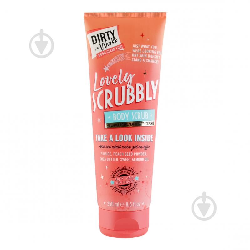 Скраб для тіла Dirty Works Lovely Scrubbly 250 г - фото 1