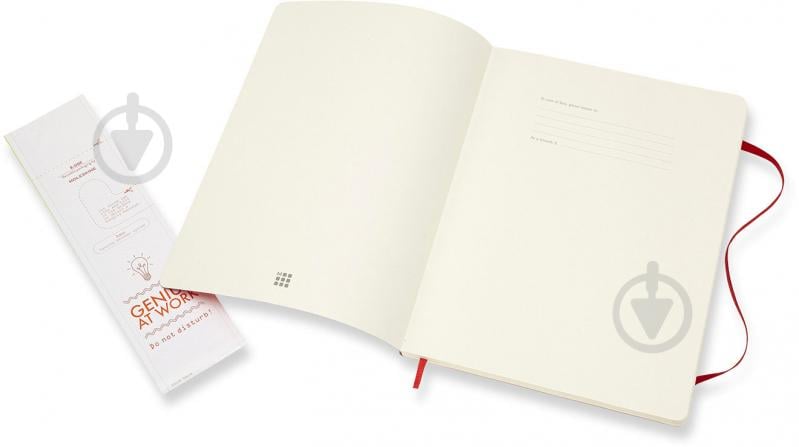 Книга для нотаток Classic 19 х 25 см лінія червоний м'який (QP621F2) Moleskine - фото 5