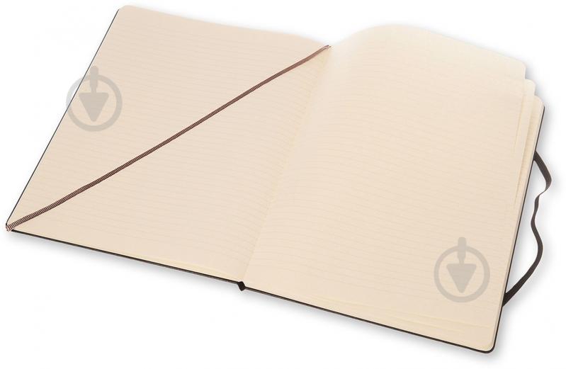 Книга для записей Classic 19 х 25 см линия черный (QP090) Moleskine - фото 4