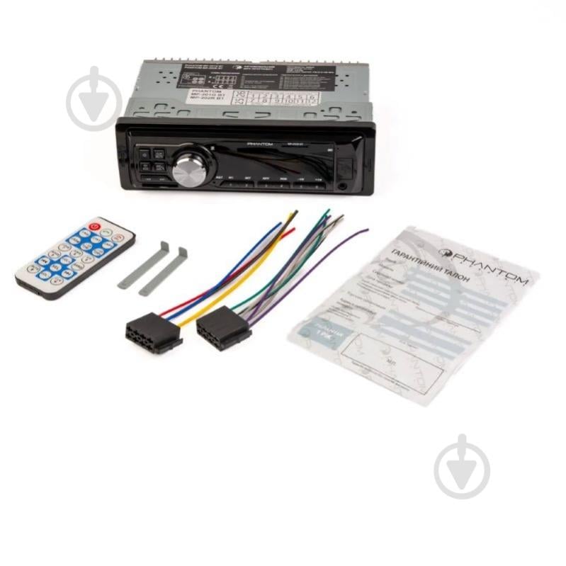 Автомагнитола Phantom MP-201G BT - фото 8