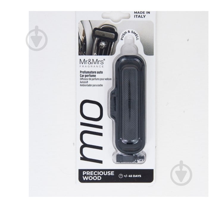 Ароматизатор на панель приборов Mr&Mrs Fragrance MIO BLACK PRECIOUS WOOD - фото 3 Ароматизатор на панель приборов Mr&Mrs Fragrance MIO BLACK PRECIOUS WOOD - фото 3