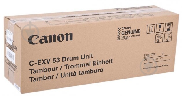 Фотобарабан Canon C-EXV53 DrumUnit черный - фото 1