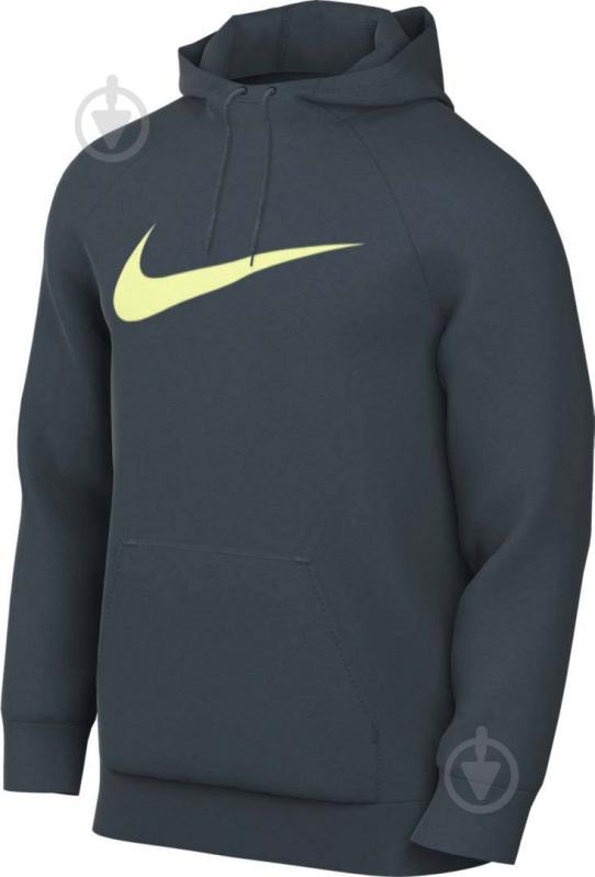 Джемпер Nike M NK DF HDIE PO SWSH CZ2425-328 р.S сірий - фото 7