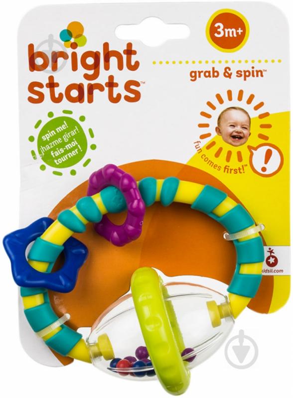 Брязкальце Bright Starts з барабаном що крутиться 8533 - фото 2