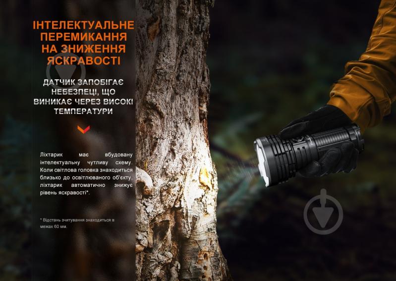 Фонарь рабочий Fenix поисковый LR40R V2.0, 15000лм черный - фото 10