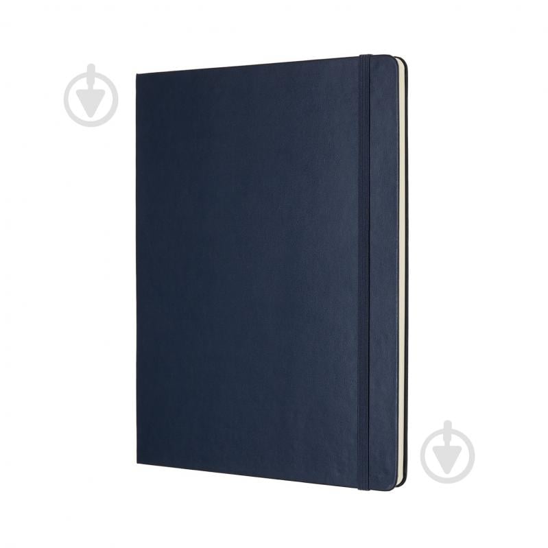 Книга для записей Classic 19 х 25 см нелинованный сапфир Moleskine - фото 5