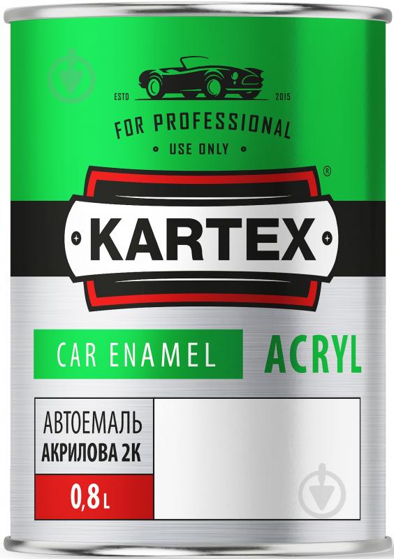 Автоэмаль акриловая KARTEX 800 мл 210 LADA - фото 1
