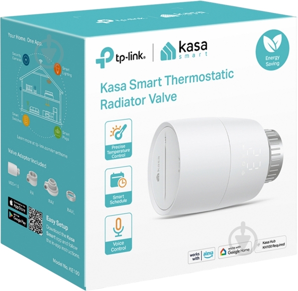 Терморегулятор для радиаторов TP-Link KE100 - фото 2 Терморегулятор для радиаторов TP-Link KE100 - фото 2