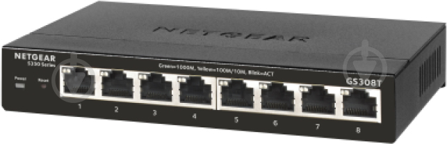 Комутатор NETGEAR GS308T-100PES - фото 3