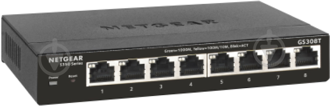 Комутатор NETGEAR GS308T-100PES - фото 2