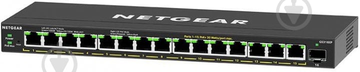 Комутатор NETGEAR GS316EP-100PES - фото 2