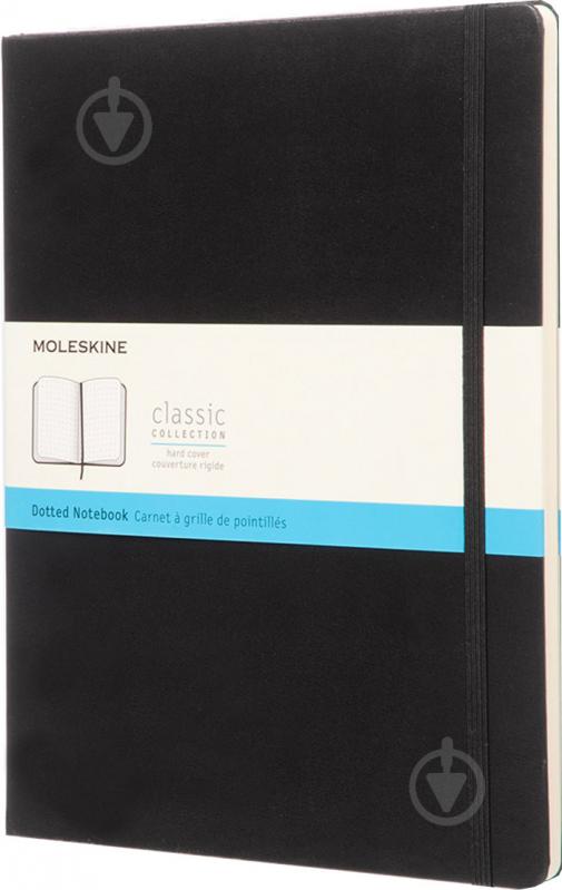 Книга для записей Classic 19 х 25 см Точка черный (QP093) Moleskine - фото 1